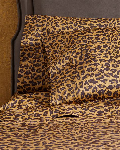 leopard print king size sheets.